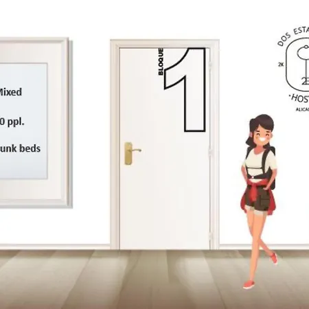 Hostel Dos Estaciones - Free Towels, Coffee & Tea, Remote Check-in *